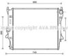 AVA QUALITY COOLING JR2054 Radiator, engine cooling